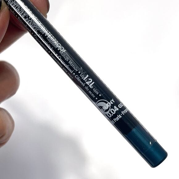 MAKE UP FOR EVER NWT Aqua Eyes Waterproof Eyeliner Shade 12L Blue - Picture 8 of 8